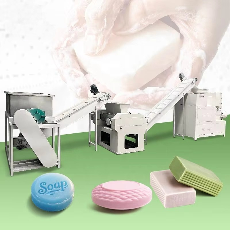 Soap Making Machine Small Scale - Industrielle, vollautomatische Kleinserien-Waschmittelanlage für die Seifenherstellung