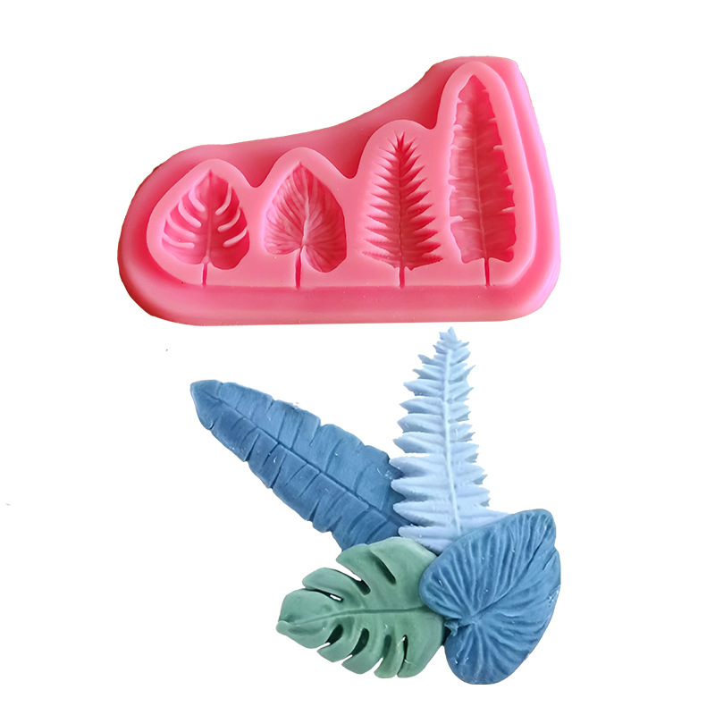 Soap Making Name - Palm Blätter Und Schildkröte Blatt Silikon