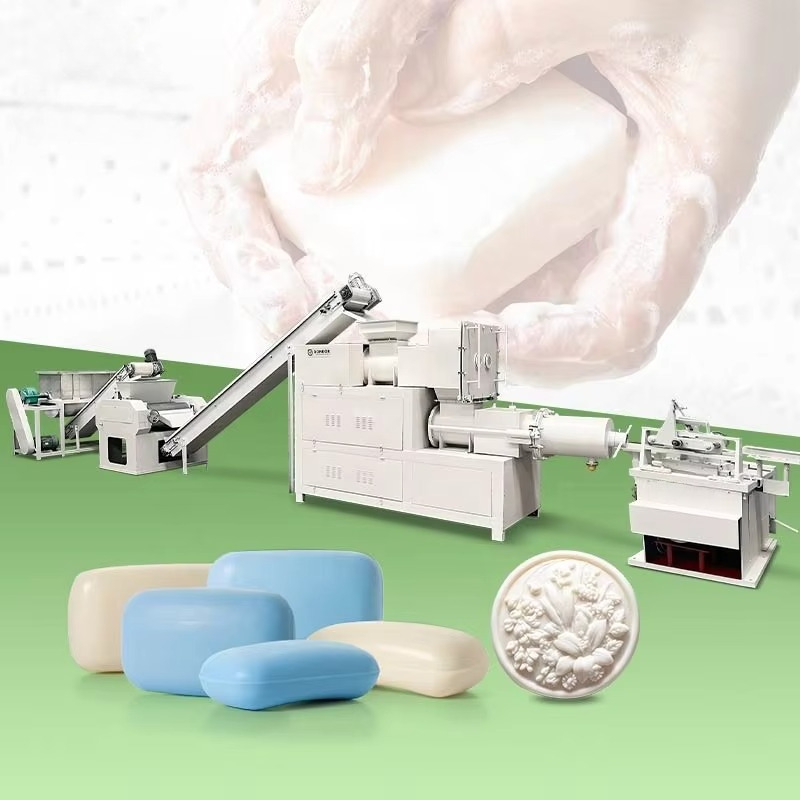 Soap Making Machine Small Scale - Industrielle, vollautomatische Seifenproduktionslinie für kleine Seifenriegel