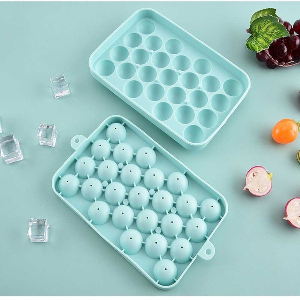 Soap Making Name - Kreative Silikon-Traubenball-Formen mit 25 Gittern, runde