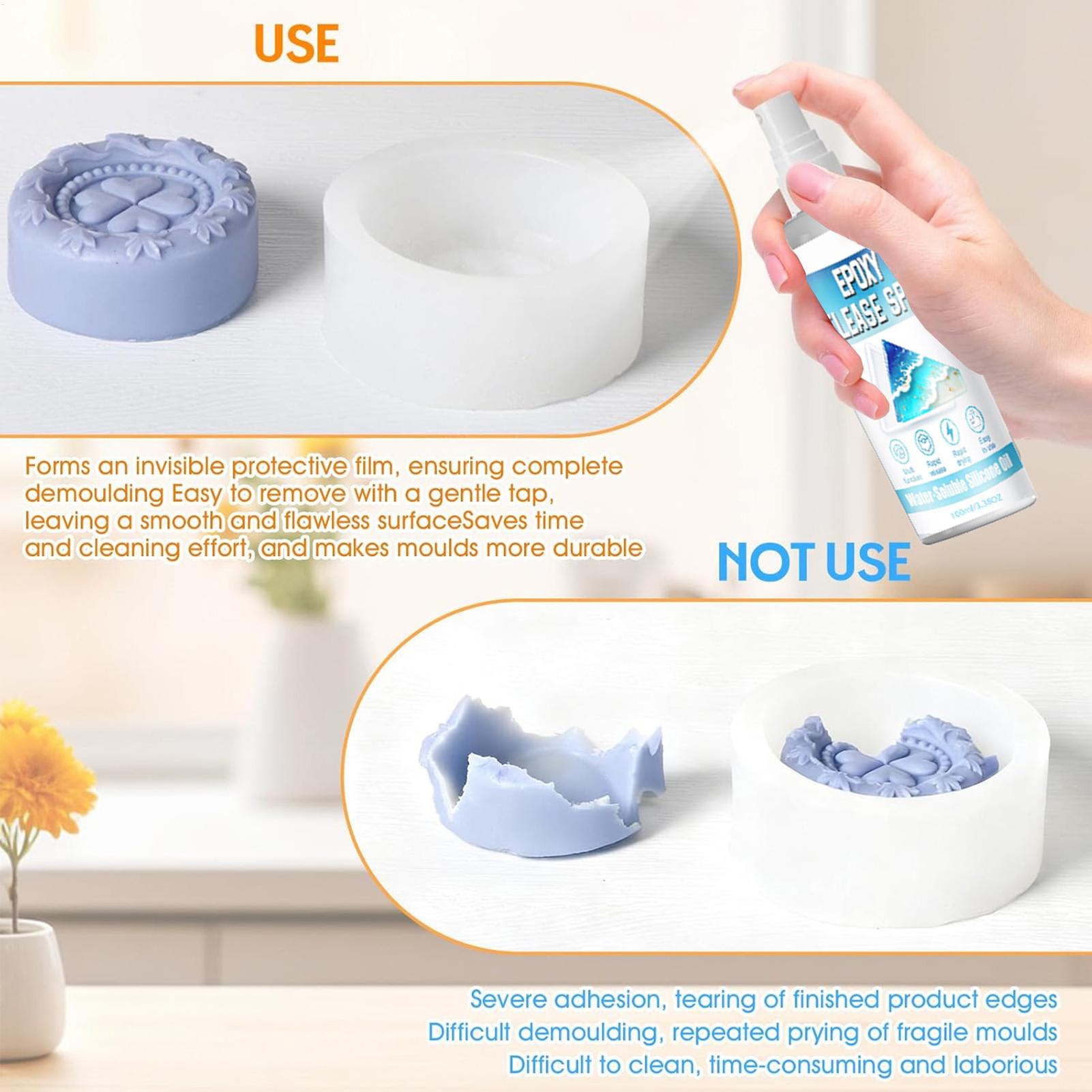 Silikon-Trennspray Epoxid-Tren – Soap Making Name Bewertung und Preis