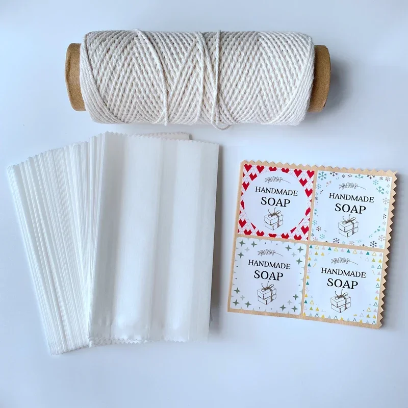Handgemachte Seifenverpackungs – Kraft Soap Label Bewertung und Preis