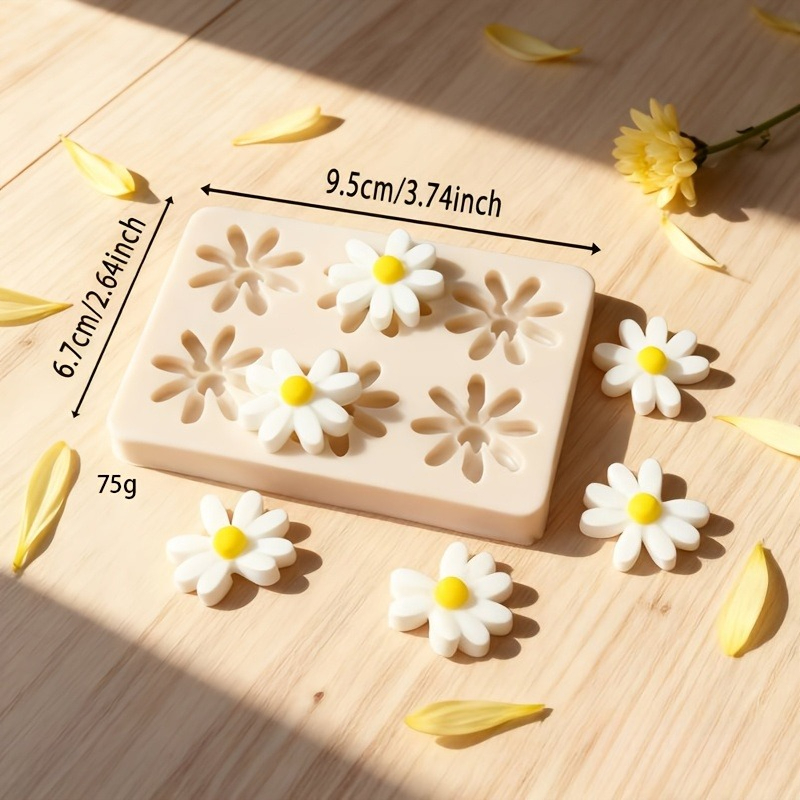 1 Stück 3D Gänseblümchen Sonne – Soap Making Name Bewertung und Preis