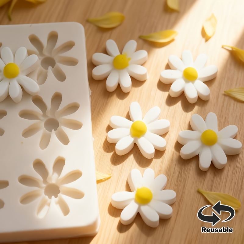 1 Stück 3D Gänseblümchen Sonne – Soap Making Name Bewertung und Preis