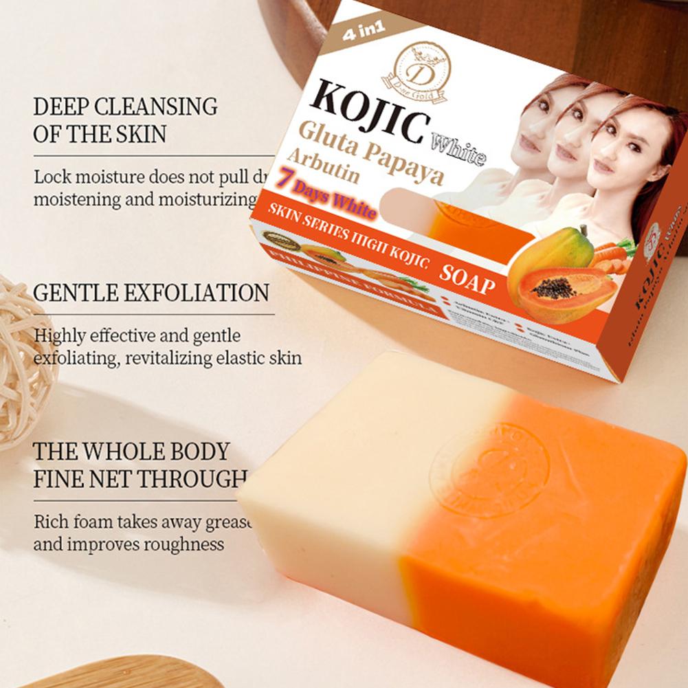 160g Papaya-Kojic-Säure-Ölseif – Soap Making Essential Oils Bewertung und Preis