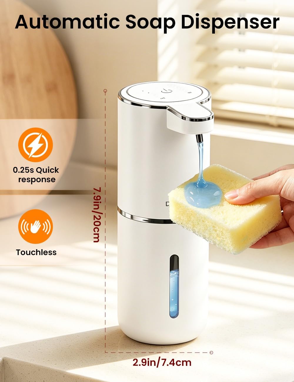 380ML Kapazität, Lichtanzeige, – Soap Making Machine Bewertung und Preis