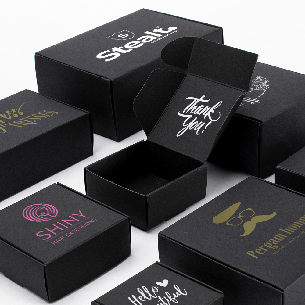 Schwarzer Verpackungskarton Fe – Kraft Soap Label Bewertung und Preis