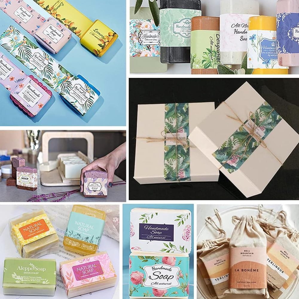 90 Stück handgemachtes Etikett – Kraft Soap Label Bewertung und Preis